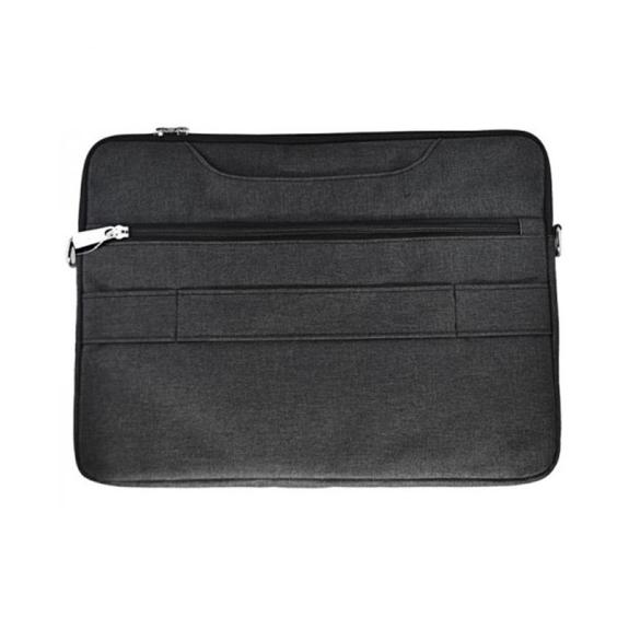 FUNDA UNIVERSAL DE TELA COLOR NEGRO PARA TABLET DE 13.3"