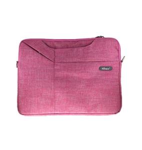 FUNDA UNIVERSAL DE TELA ROSA C/CREMALLERA PARA TABLET DE 13.3"