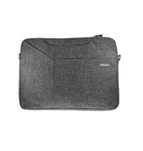 Universal gray fabric case with zipper for Tablet 14 "