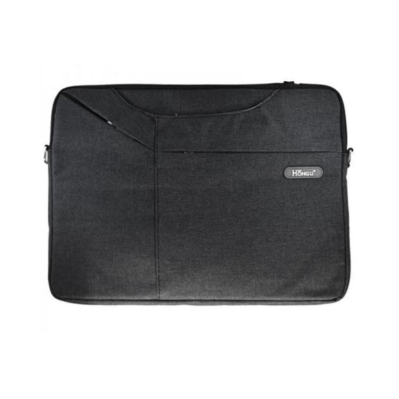 FUNDA UNIVERSAL DE TELA COLOR NEGRO PARA TABLET DE 15.6"