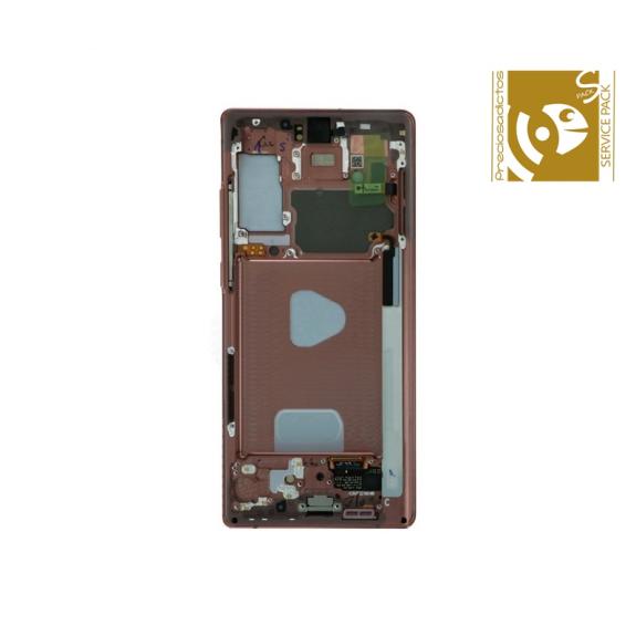 Pantalla para Samsung Galaxy Note 20 / 5G rosado SERVICE PACK