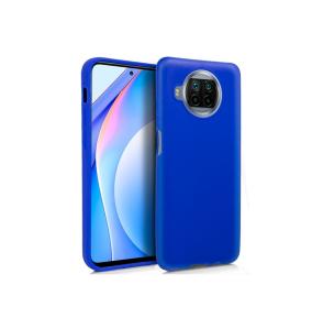 FUNDA CARCASA DE SILICONA SUAVE COLOR AZUL XIAOMI MI 10T LITE