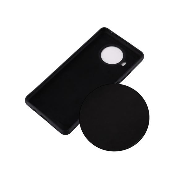 FUNDA CARCASA DE SILICONA SUAVE COLOR NEGRO XIAOMI MI 10T LITE