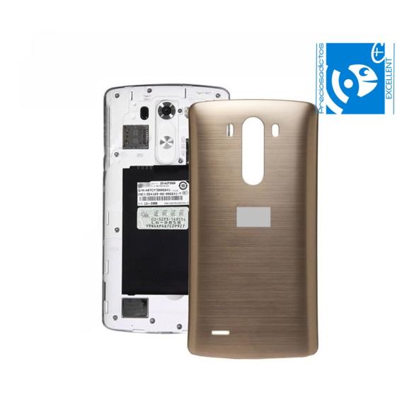 TAPA TRASERA CUBRE BATERIA PARA  LG OPTIMUS G3 DORADO