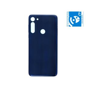 TAPA TRASERA CUBRE BATERIA PARA MOTOROLA MOTO G8 AZUL