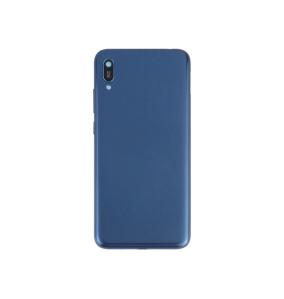 TAPA TRASERA+LENTE Y BOTONES LATERALES PARA HUAWEI Y6 2019 AZUL