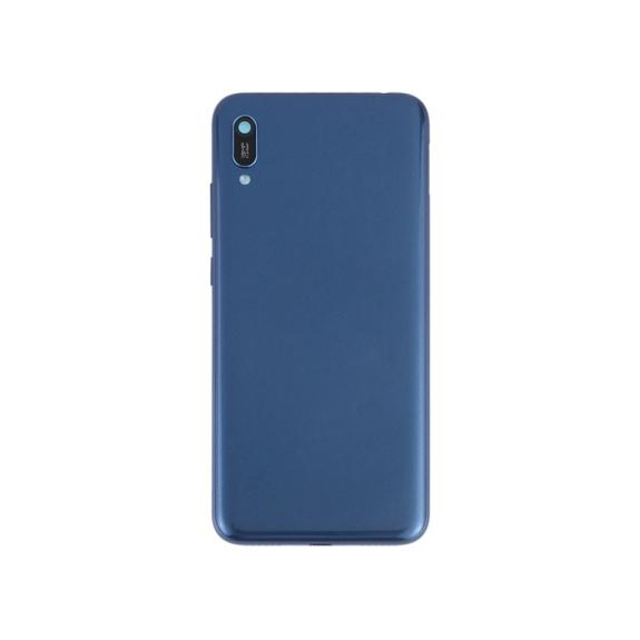 TAPA TRASERA+LENTE Y BOTONES LATERALES PARA HUAWEI Y6 2019 AZUL