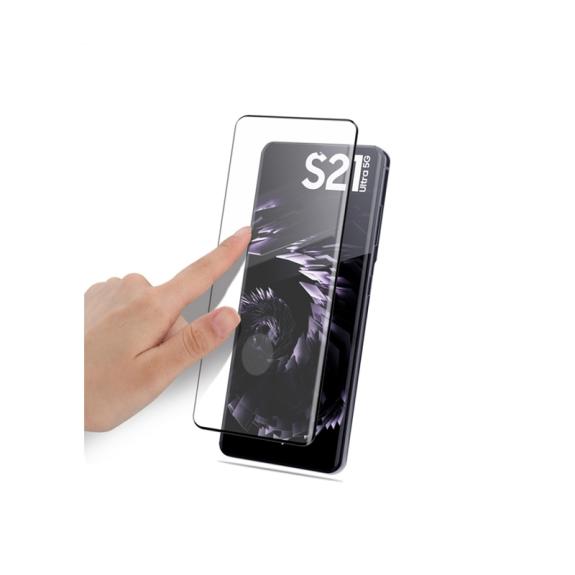 CRISTAL TEMPLADO 3D PARA SAMSUNG GALAXY S21 ULTRA / S30 ULTRA