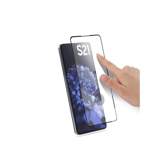 CRISTAL TEMPLADO 3D PARA SAMSUNG GALAXY S21 / S30 TRANSPARENTE