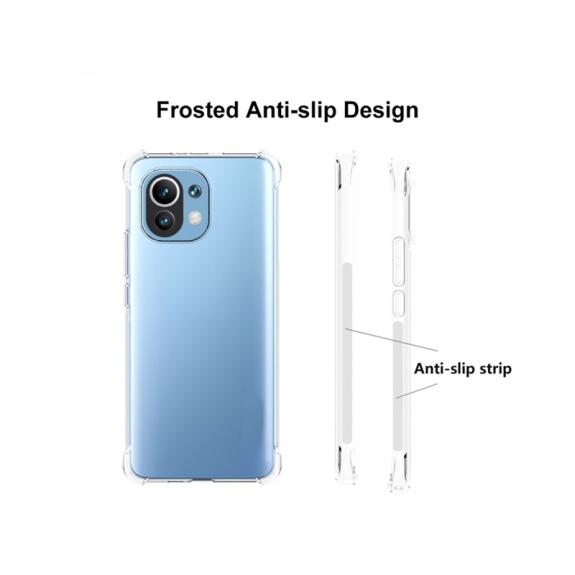 PACK FUNDA TPU Y TEMPLADO 3D PARA XIAOMI MI 11 TRANSPARENTE