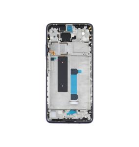 MARCO FRONTAL CUERPO CENTRAL PARA XIAOMI MI 10T LITE 5G AZUL