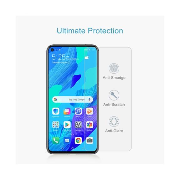 CRISTAL TEMPLADO 2.5D PARA HUAWEI NOVA 5T TRANSPARENTE