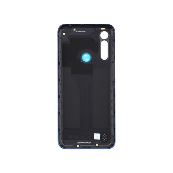 TAPA TRASERA PARA MOTOROLA MOTO G8 POWER LITE AZUL OSCURO