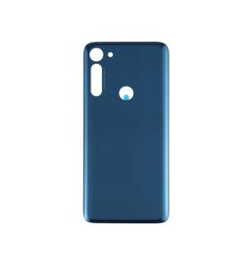 TAPA TRASERA CUBRE BATERIA PARA MOTOROLA MOTO G8 POWER AZUL