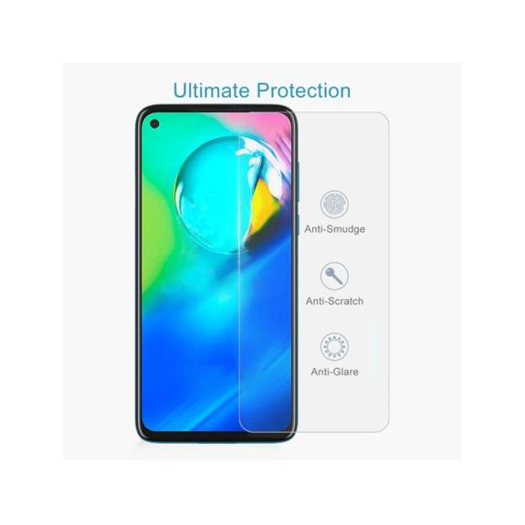 CRISTAL TEMPLADO 2.5D PARA MOTOROLA G8 POWER TRANSPARENTE