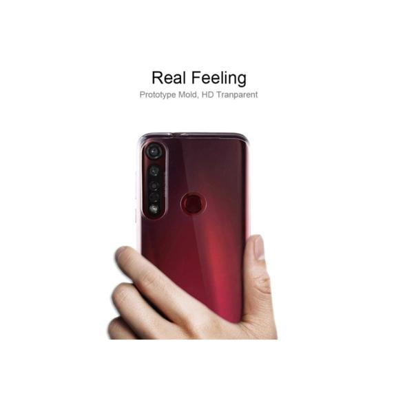 FUNDA PROTECTORA GEL TPU PARA MOTOROLA MOTO G8 PLUS TRANSPARENTE