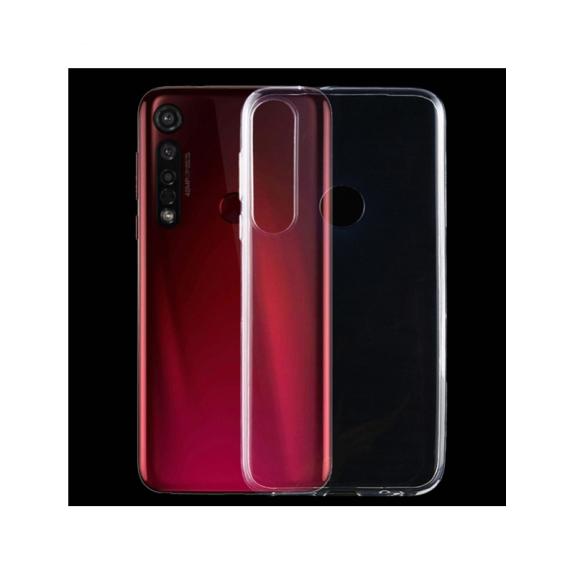 FUNDA PROTECTORA GEL TPU PARA MOTOROLA MOTO G8 PLUS TRANSPARENTE