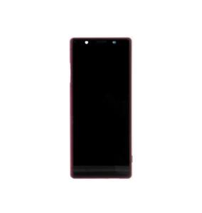 PANTALLA TACTIL LCD COMPLETA PARA SONY XPERIA 5 CON MARCO ROJO