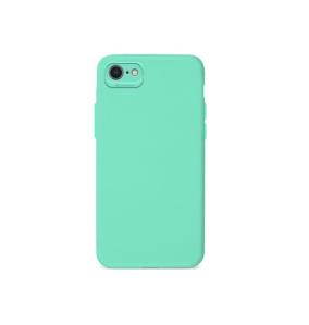 FUNDA DE SILICONA CAMARA 3D TURQUESA PARA IPHONE 7 / 8 / SE 2020