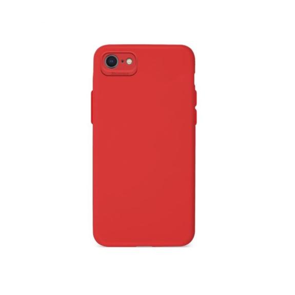 FUNDA DE SILICONA CAMARA 3D ROJO PARA IPHONE 7 / 8 / SE 2020