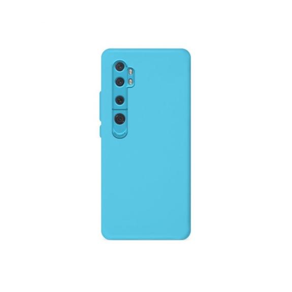 FUNDA DE SILICONA CAMARA EN 3D AZUL PARA XIAOMI MI NOTE 10 LITE