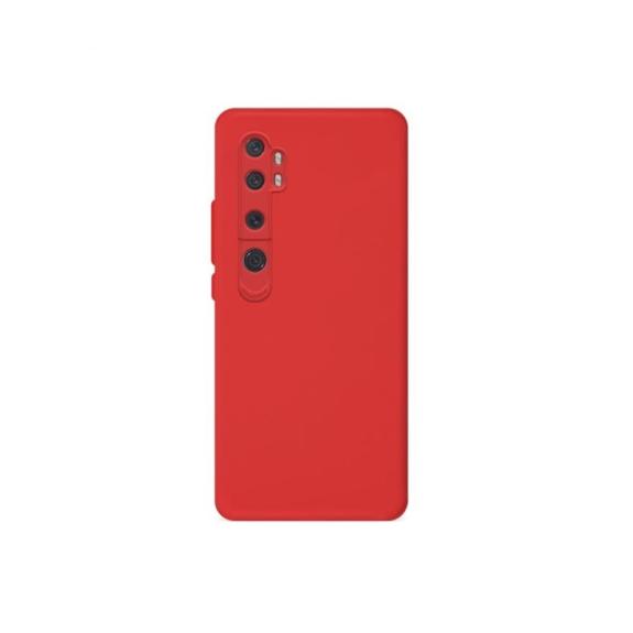 FUNDA DE SILICONA CAMARA EN 3D ROJO PARA XIAOMI MI NOTE 10 LITE