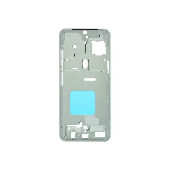 MARCO FRONTAL CHASIS CUERPO CENTRAL PARA LG V60 THINQ 5G BLANCO