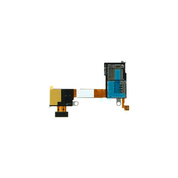 CABLE FLEX LECTOR DE TARJETA SIM PARA SONY XPERIA M2 AQUA