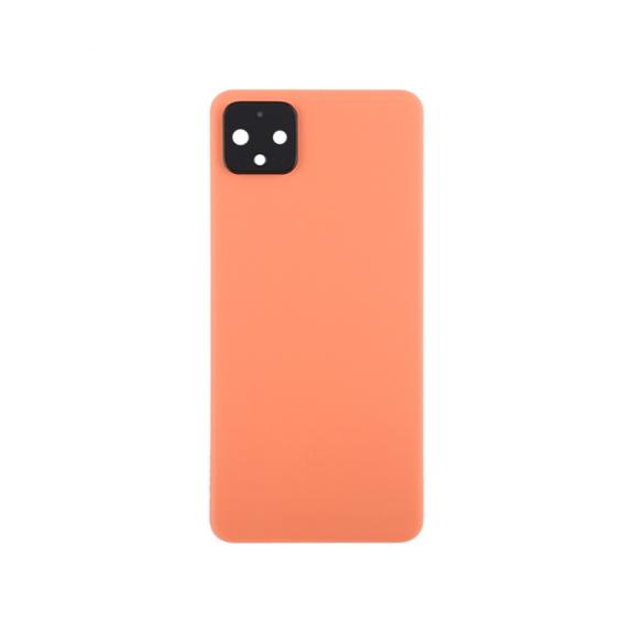 TAPA TRASERA CUBRE BATERIA CON LENTE PARA GOOGLE PIXEL 4 NARANJA