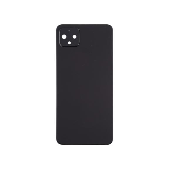 TAPA TRASERA CUBRE BATERIA CON LENTE PARA GOOGLE PIXEL 4 NEGRO