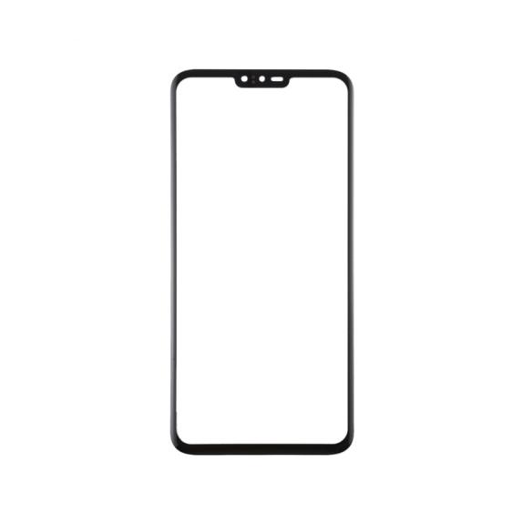 CRISTAL FRONTAL DE PANTALLA PARA LG V40 THINQ NEGRO