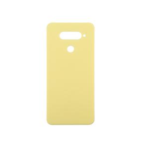 Rear top covers battery for LG Q70 yellow