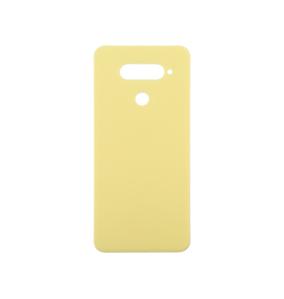 TAPA TRASERA CUBRE BATERIA PARA LG Q70 AMARILLO