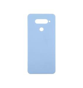 Back cover covers battery for LG Q70 light blue