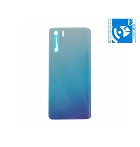 TAPA TRASERA CUBRE BATERIA CON ADHESIVO PARA OPPO A91 AZUL