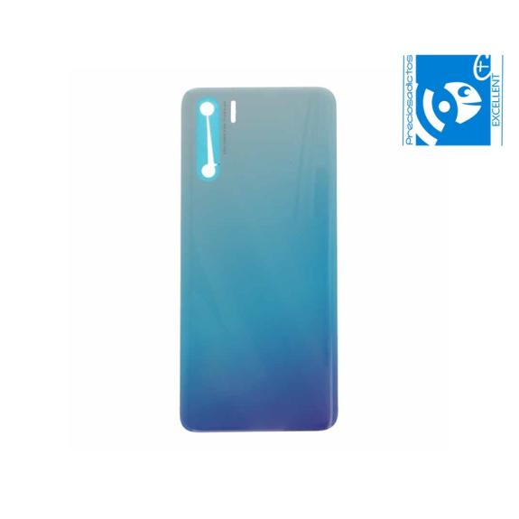 TAPA TRASERA CUBRE BATERIA CON ADHESIVO PARA OPPO A91 AZUL