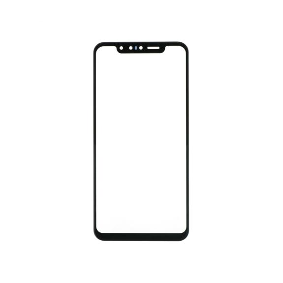 CRISTAL FRONTAL DE PANTALLA PARA LG G8S THINQ NEGRO