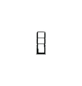 BANDEJA SOPORTE PORTA TARJETA DUAL SIM + SD PARA OPPO A91 NEGRO