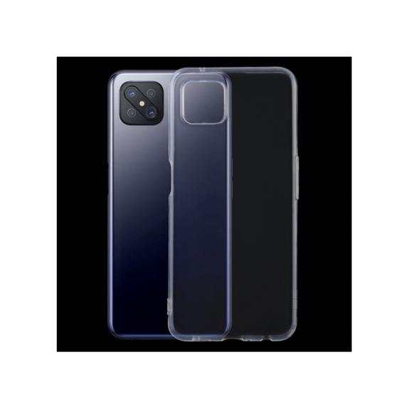 FUNDA PROTECTORA GEL TPU PARA OPPO A92S TRANSPARENTE