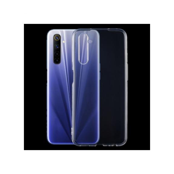 FUNDA PROTECTORA GEL TPU PARA REALME 6 TRANSPARENTE