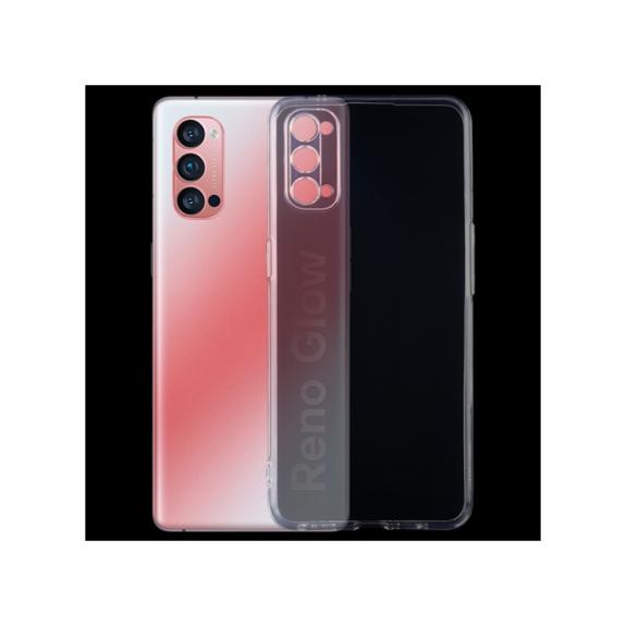 FUNDA PROTECTORA GEL TPU PARA OPPO RENO4 PRO 5G TRANSPARENTE