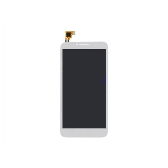 PANTALLA TACTIL LCD PARA ALCATEL ONE TOUCH IDOL 2 OT6037 BLANCO