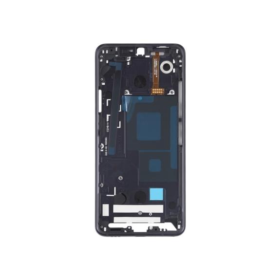 MARCO FRONTAL CHASIS CUERPO CENTRAL PARA LG G7 THINQ NEGRO