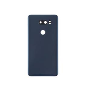 TAPA TRASERA CUBRE BATERIA CON LENTE PARA LG V30 AZUL