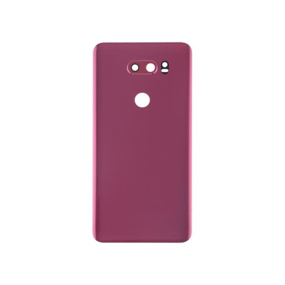 TAPA TRASERA CUBRE BATERIA CON LENTE PARA LG V30 ROJO