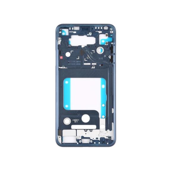 MARCO FRONTAL CHASIS CUERPO CENTRAL PARA LG V30 AZUL