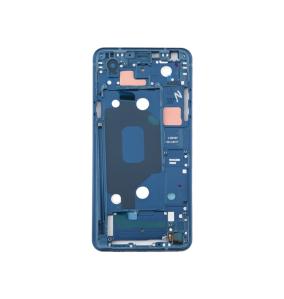 MARCO FRONTAL CHASIS CUERPO CENTRAL PARA LG Q STYLO 4 AZUL