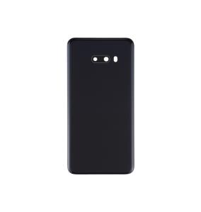 TAPA TRASERA CUBRE BATERIA PARA LG G8X THINQ NEGRO