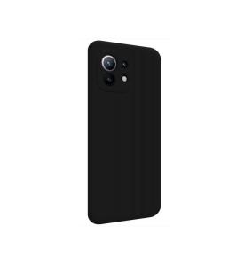 FUNDA DE SILICONA SUAVE NEGRO CON CAMARA 3D PARA XIAOMI MI11