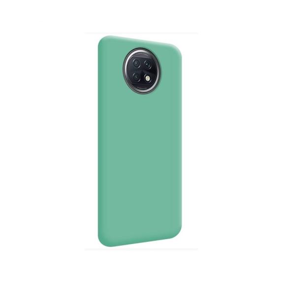 FUNDA DE SILICONA SUAVE DE TURQUESA PARA XIAOMI REDMI NOTE 9T